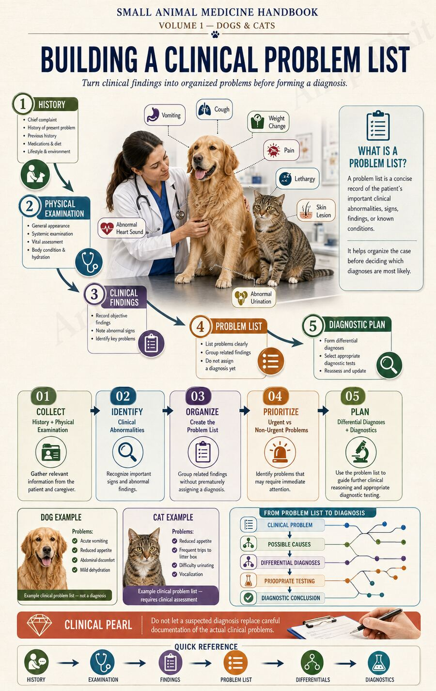 Clinical problem list handbook page